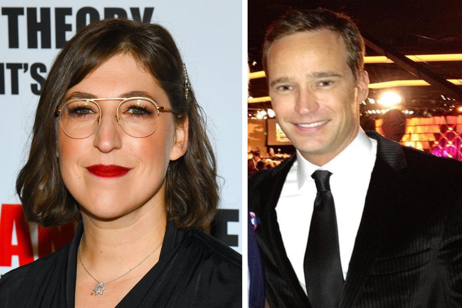 Mayim Bialik (l.) and Mike Richards have been announced as the new hosts of Jeopardy.