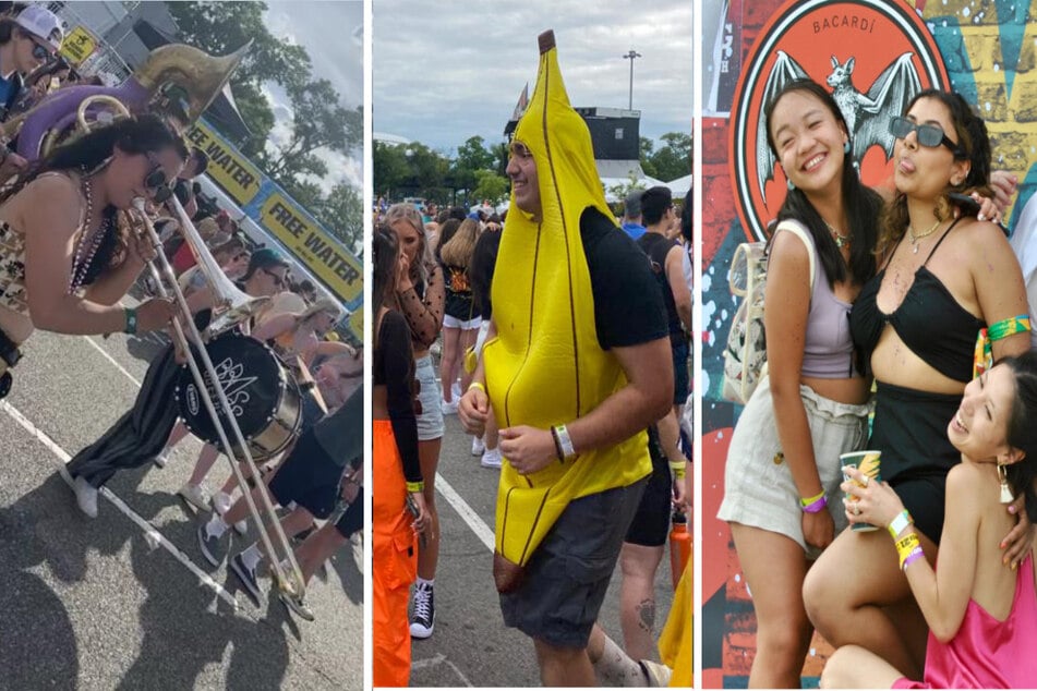 Don't blink at Gov Ball, or you'll miss the Brass Queens, the mysterious Banana Man, or influencers in the wild that roamed the fest.