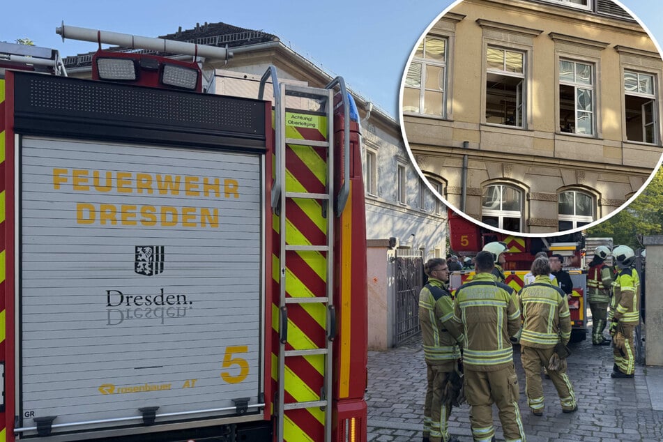 Dresden: ABC-Alarm an Schule in der Johannstadt! Giftige Flüssigkeit läuft aus Chemie-Schrank
