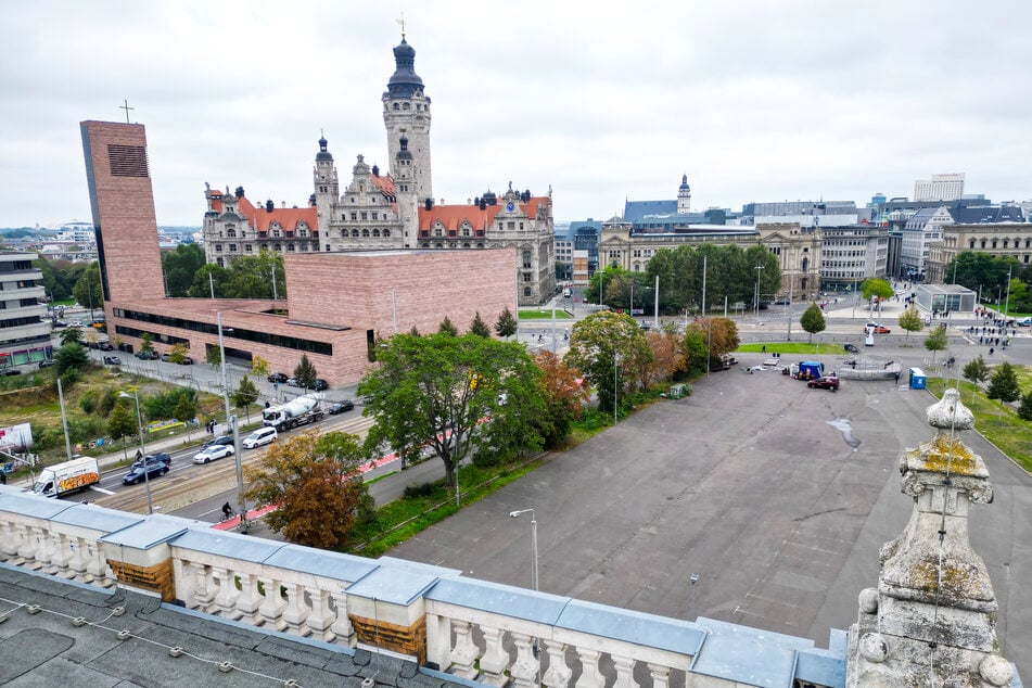 Leipzig: Umbau gestartet: Dieser zentrale Platz in Leipzig wird bald ganz anders aussehen