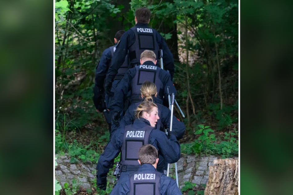 Tagelang durchsuchten Einsatzkräfte die Gegend Valeriias Wohnort.