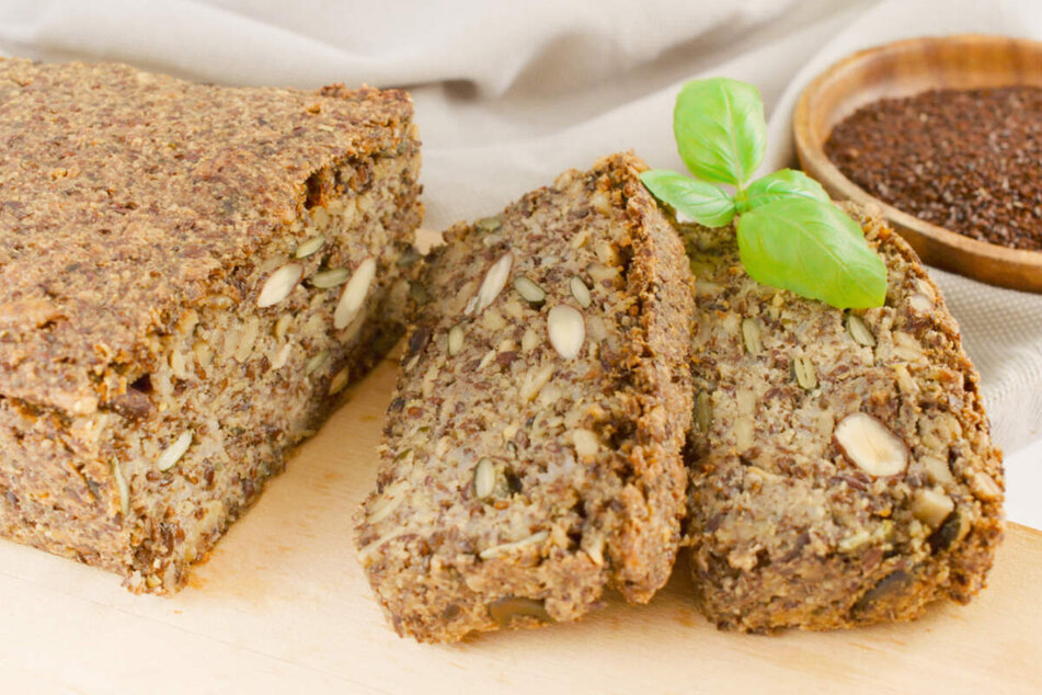 This vegan, flourless bread is full of nutrients, nuts, and seeds.