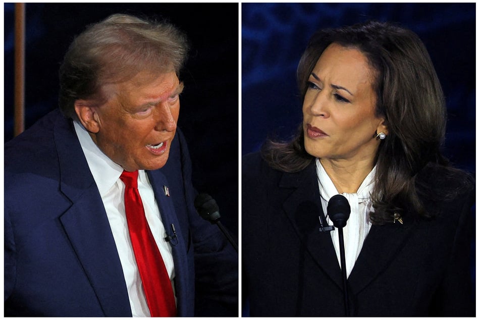 Trump's campaign has been trying to sway voters against Kamala Harris by playing up her support for pro-LBGTQ+ policies.