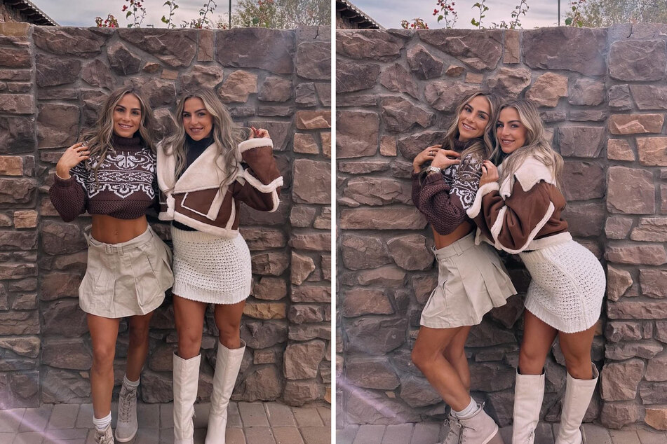 The Cavinder twins have continued to share festive photos from their Thanksgiving celebrations on social media.