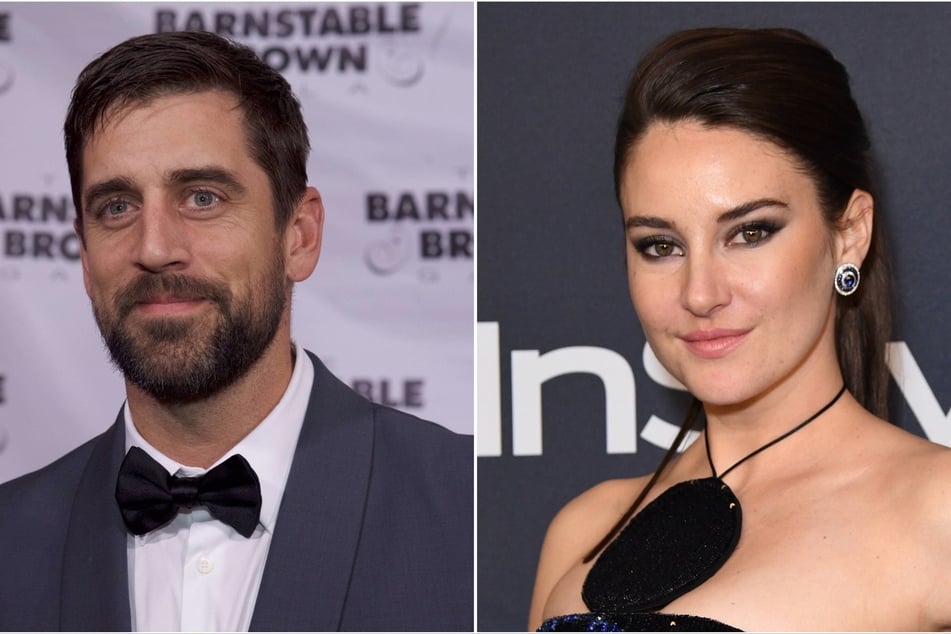 Shailene Woodley, Aaron Rodgers attend wedding together