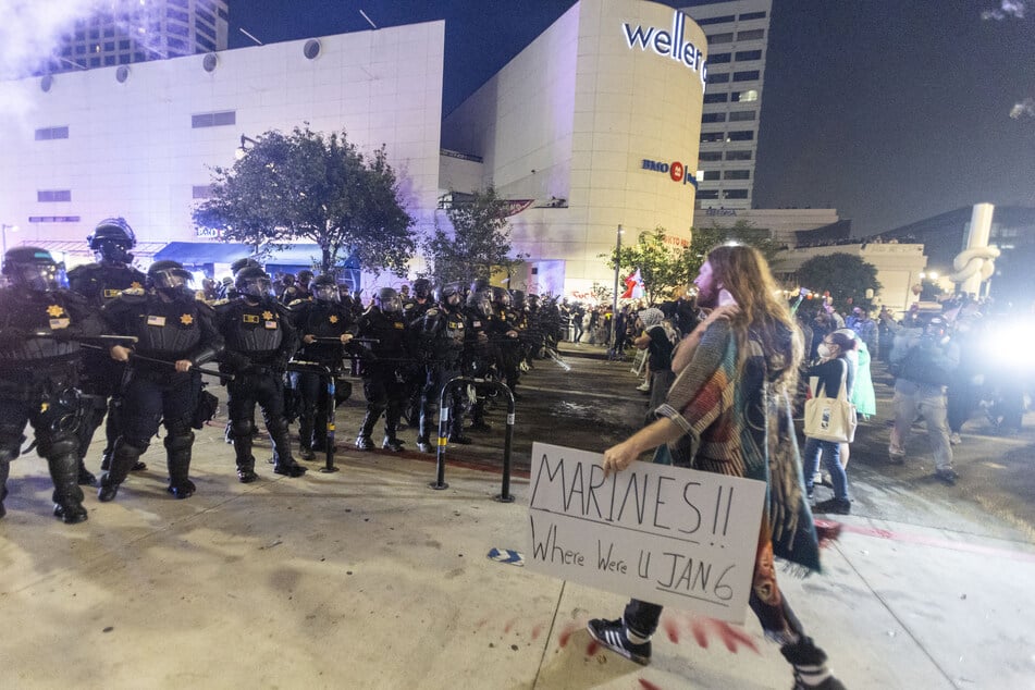 President Donald Trump's administration deployed US Marines in Los Angeles, along with thousands more National Guard troops.