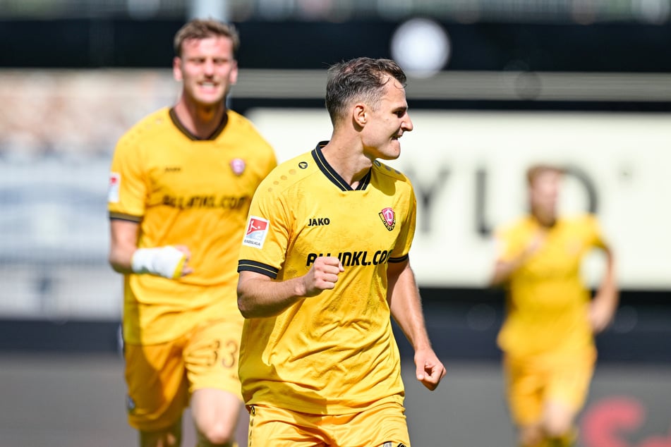 Brachte sein Team erneut in Front: Dynamos Jakob Lemmer (25).