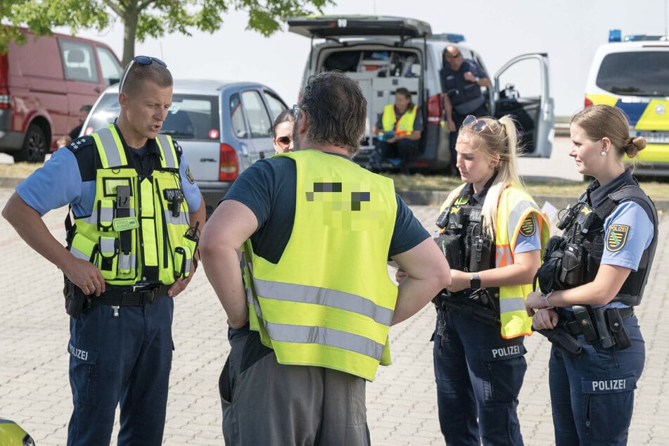 Etwa 40 Polizistinnen und Polizisten wurden am Donnerstag geschult.