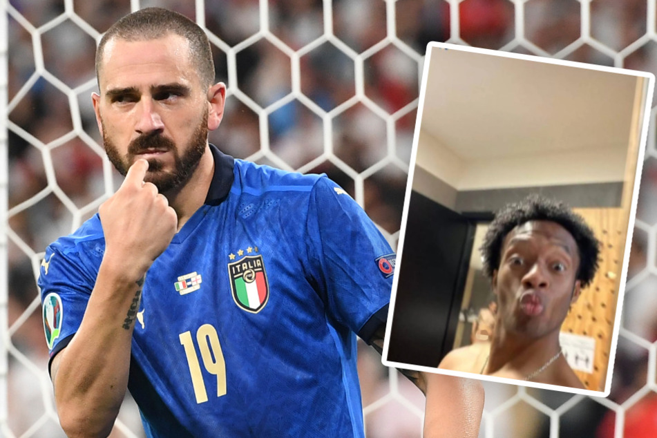 Nackte Tatsachen bei Juventus Turin: Teamkollege knipst Italien-Star im Adamskostüm!