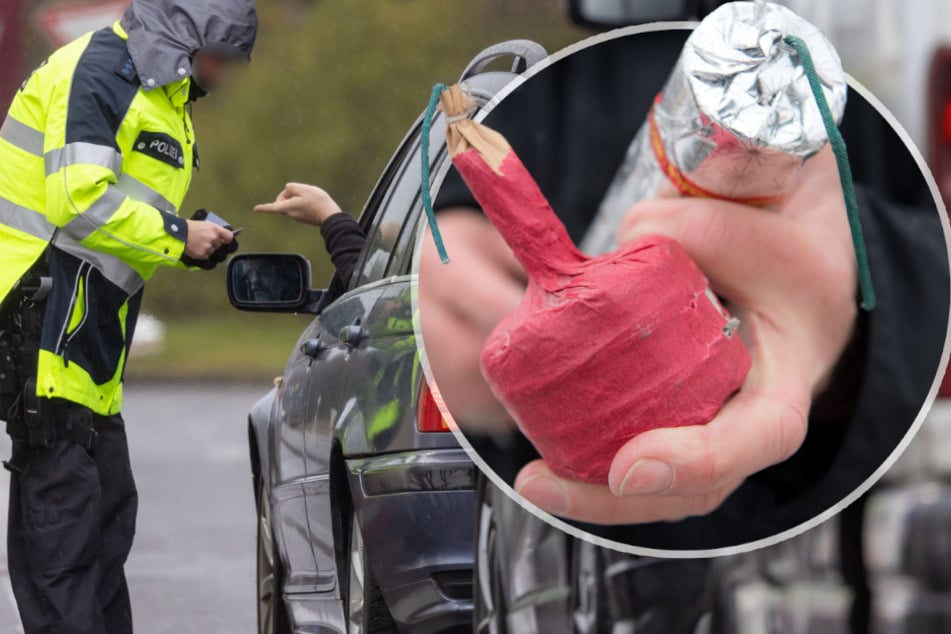 Unverantwortlich! Vater kauft mit Sohn illegale Tschechen-Böller, Polizei erwischt sie