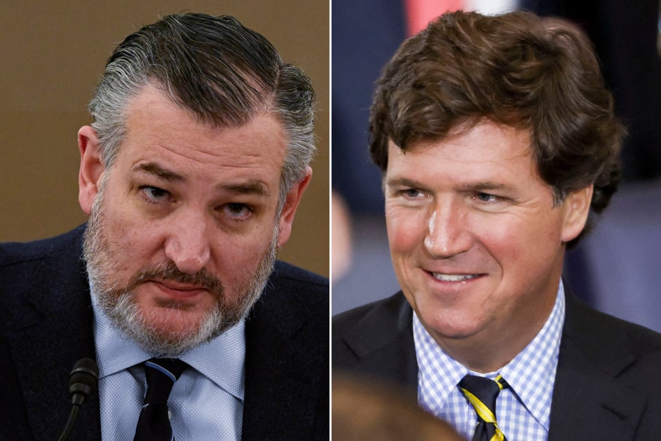 Ted Cruz (l.) endured a torrid grilling by ex-Fox News host Tucker Carlson in an interview that highlighted the Florida senator's alarming ignorance on key topics.