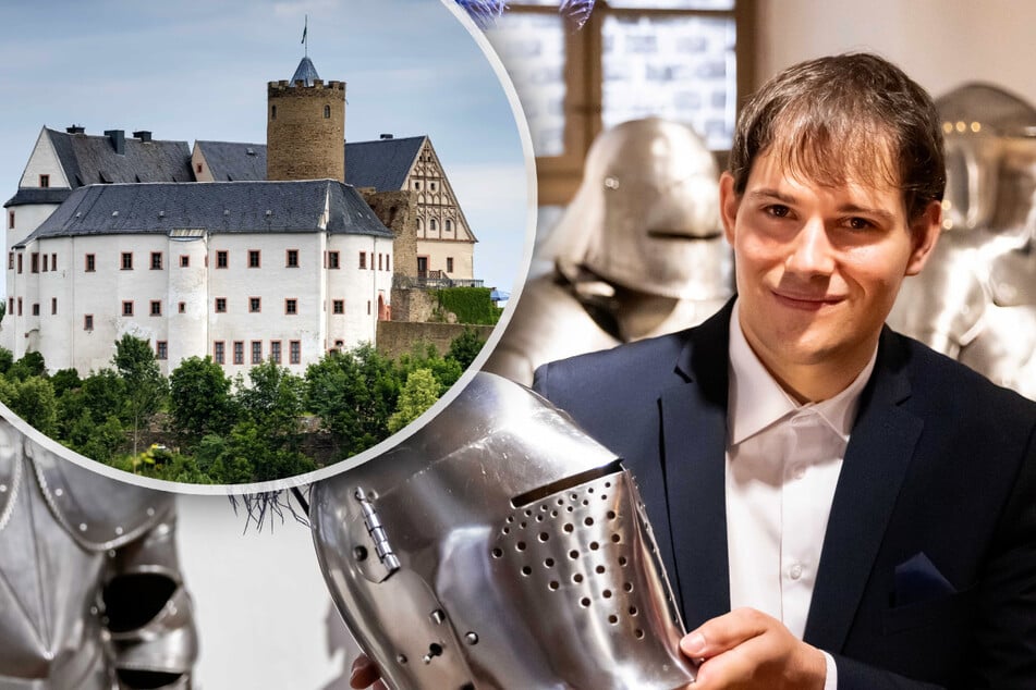 Chemnitz: Chemnitz' größter Mittelalter-Fan stellt auf Burg Scharfenstein aus