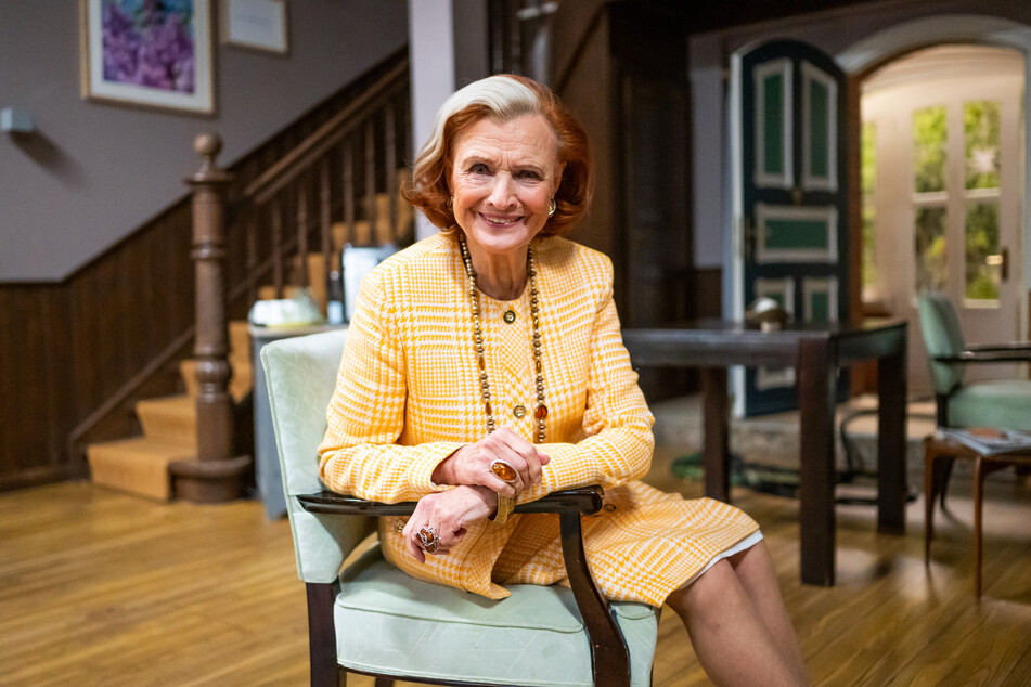 Brigitte Antonius (87) ist seit 14 Jahren bei "Rote Rosen" dabei.