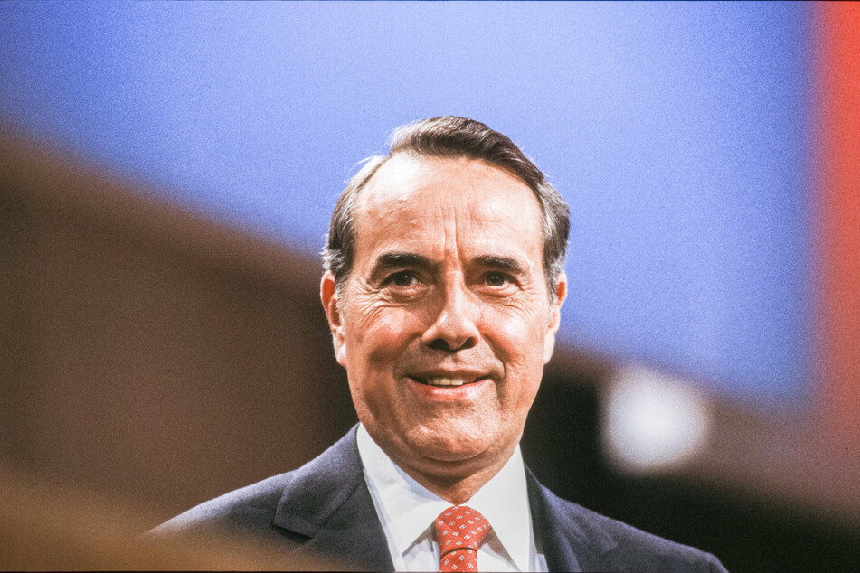 Bob Dole addresses the 1984 Republican National Convention in Dallas, Texas (archive image).