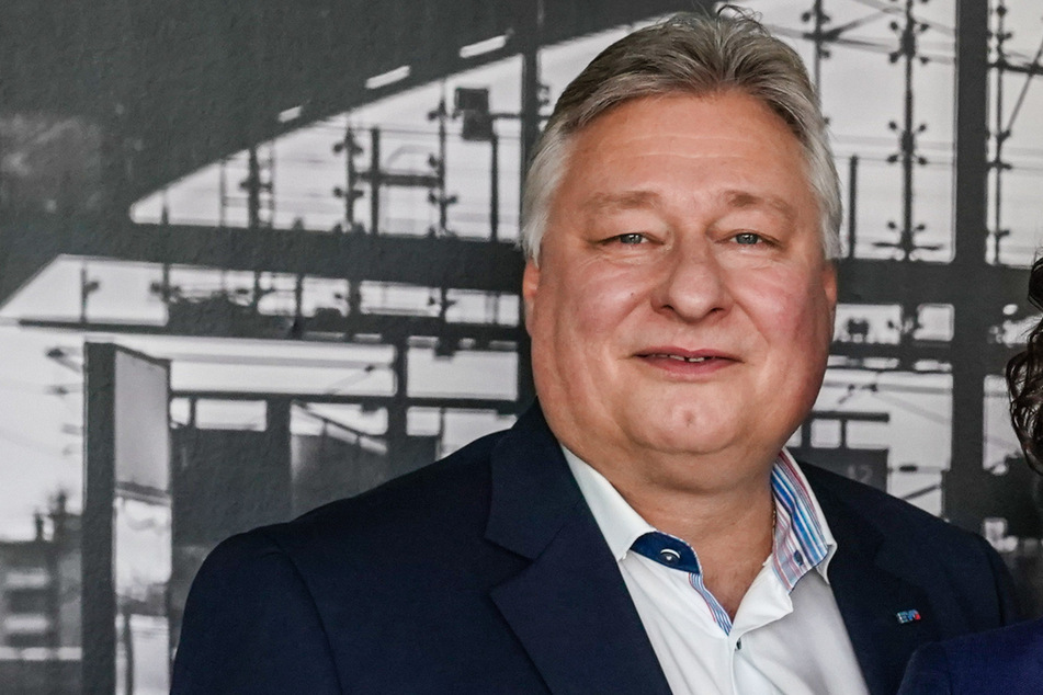 Vizevorsitzende der Eisenbahn- und Verkehrsgewerkschaft (EVG), Martin Burkert (57).