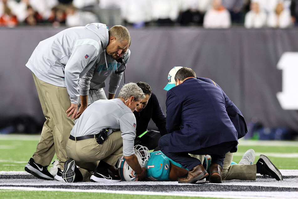 In just four days, Miami Dolphins quarterback Tua Tagovailoa suffered multiple severe concussions from in-game tackles.