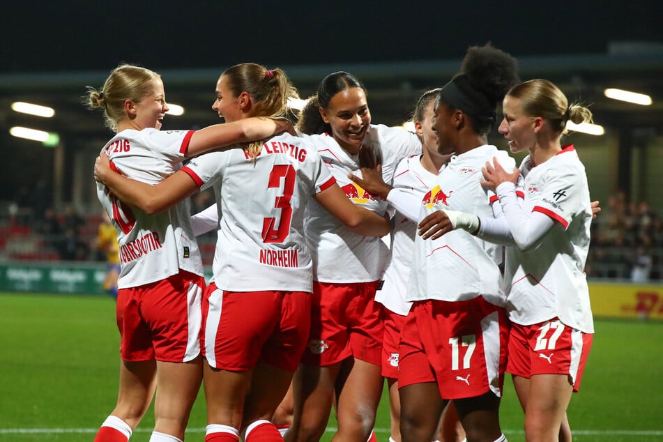 Die Frauen von RB Leipzig feierten am Donnerstag den zweiten Sieg in Folge.