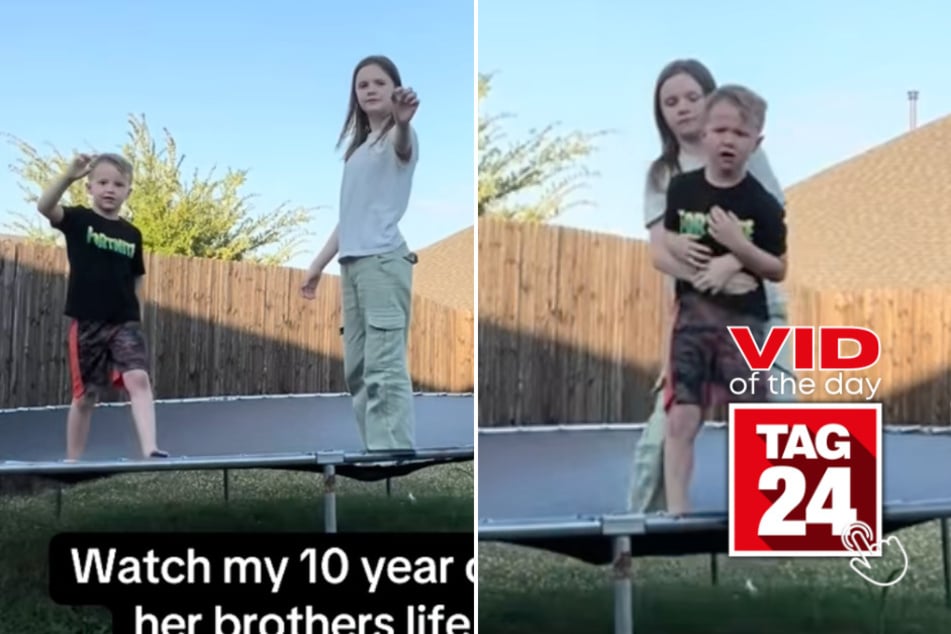 viral videos: Viral Video of the Day for October 13, 2025: Quick-thinking sister saves brother from choking scare