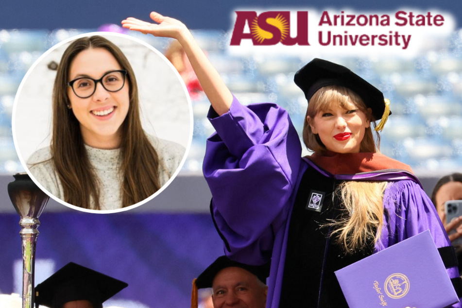 PhD student Alexandra Wormley (l.), has creatively pitched a psychology course at Arizona State University that will focus on the relationships and dynamics in Taylor Swift songs.