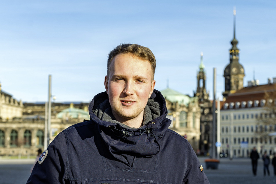 Noam Arnold (24), Marketing-Mitarbeiter aus Dresden.