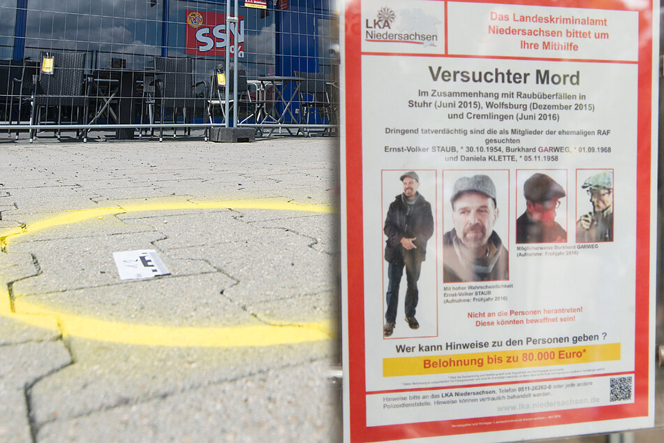 Das letzte Rätsel der RAF: Drei Terroristen immer noch auf Raubzug
