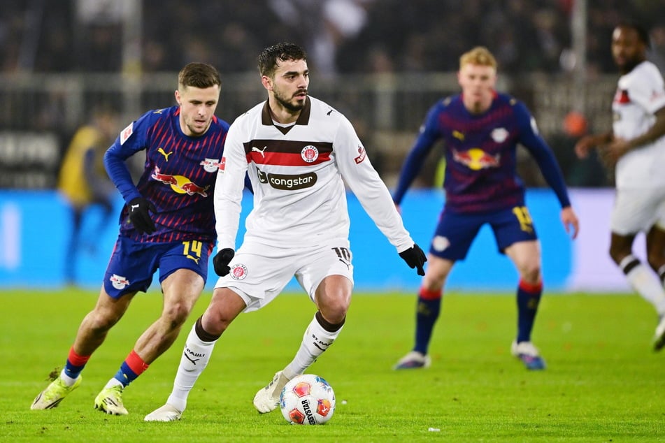 Danel Sinani (28. M.) lieferte in der Partie gegen RB Leipzig eine gute Leistung ab, erkannte seine Fehler im Anschluss aber selbst.