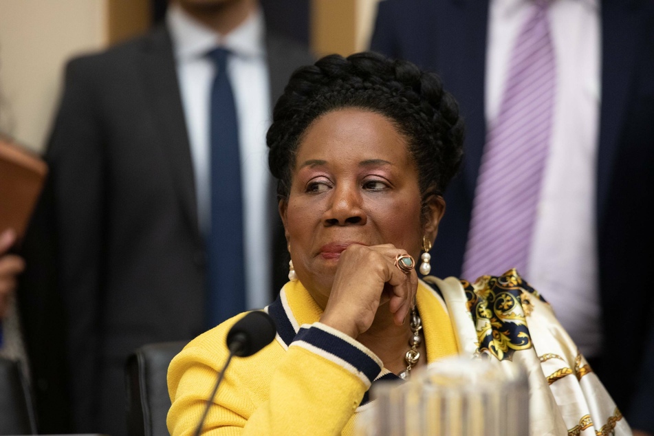Texas Rep. Sheila Jackson Lee, lead sponsor of HR 40, listens during a House Judiciary Subcommittee on the Constitution, Civil Rights and Civil Liberties hearing in June 2019.