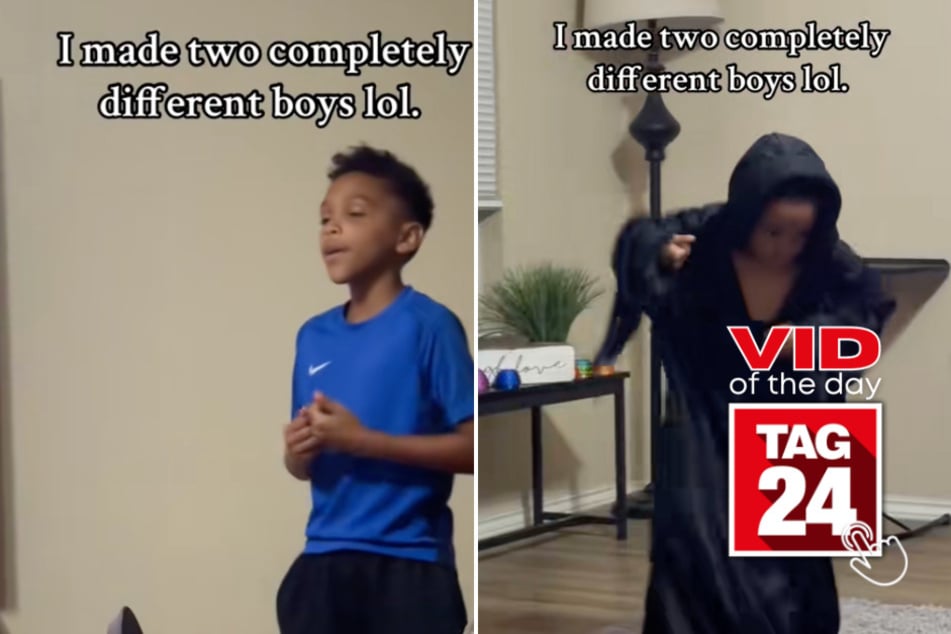 viral videos: Viral Video of the Day for June 2, 2025: Brothers' polar opposite vibes delight TikTok