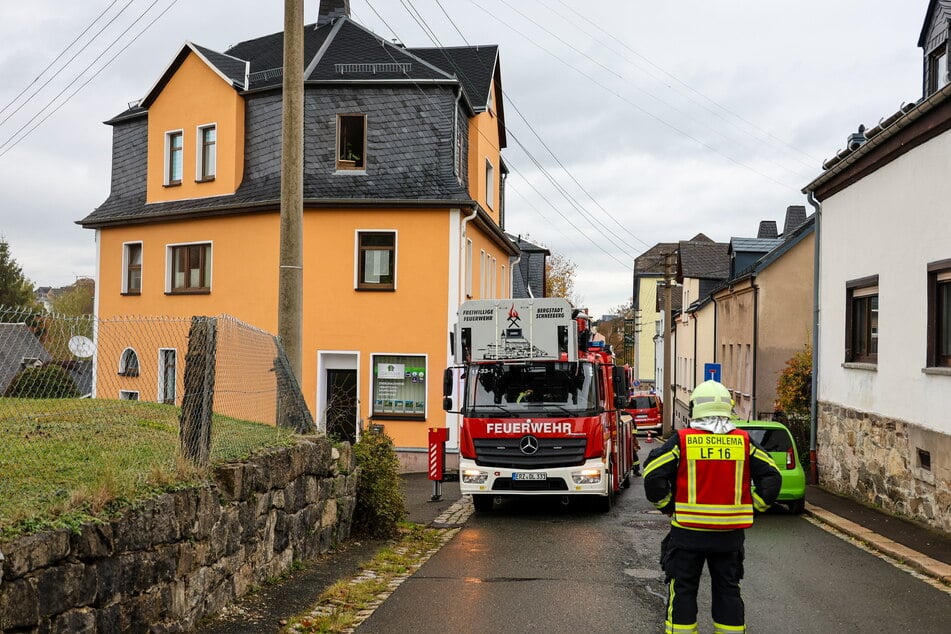 In einer Wohnung in der Gartenstraße war ein Brand ausgebrochen.