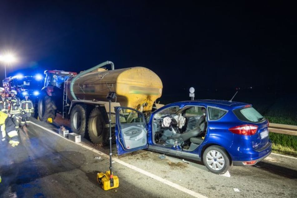 Eine 70 Jahre alte Autofahrerin konnte nicht mehr rechtzeitig bremsen.