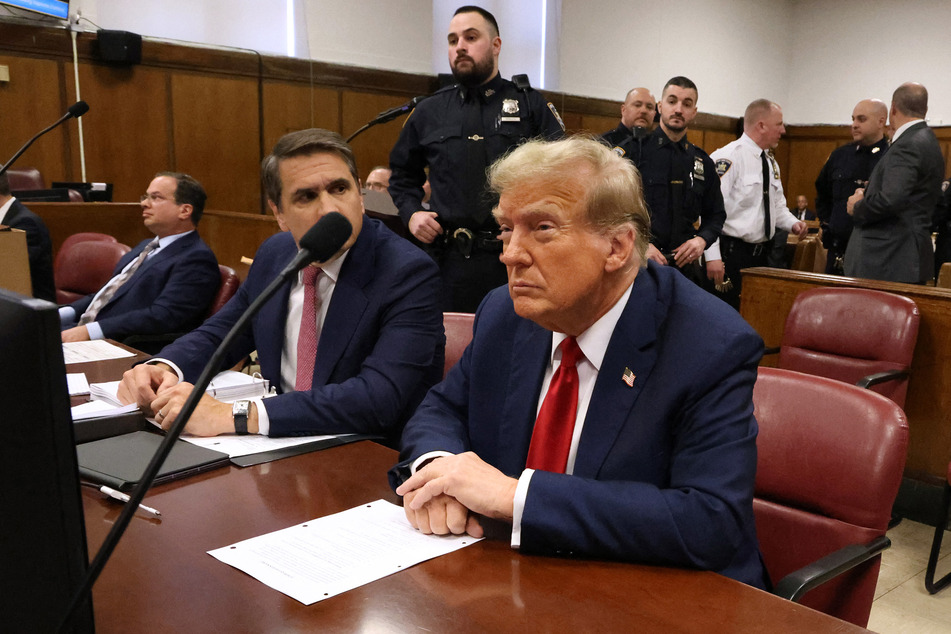 Former President Donald Trump appeared in court on Monday for the scheduled beginning to his highly anticipated hush money trial in New York City.