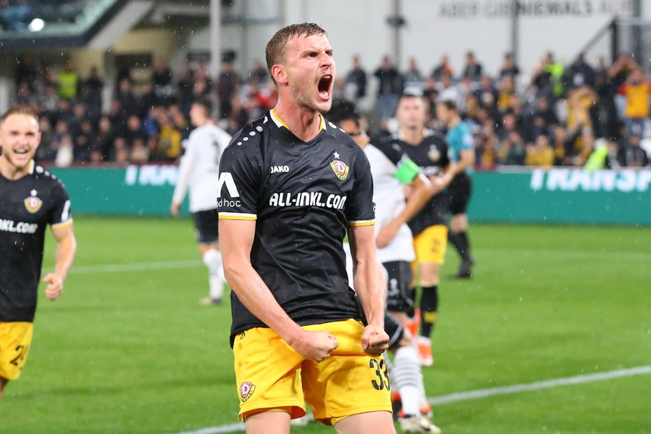 Endlich mal wieder jubeln? Der letzte Auswärtssieg gelang beim 3:0 in Verl. Christoph Daferner traf damals doppelt.