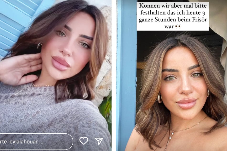 Ein neuer Look: Leyla Lahouar (27) präsentierte auf Instagram ihre neue Frisur.
