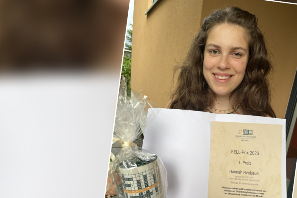 Im Juni gewann Hannah Neubauer (18) aus Oelsnitz den "BeLL-Prix" der TU Chemnitz. Ihre eingereichte Arbeit zur Berechnung mathematischer Modelle bekam die meisten Punkte.