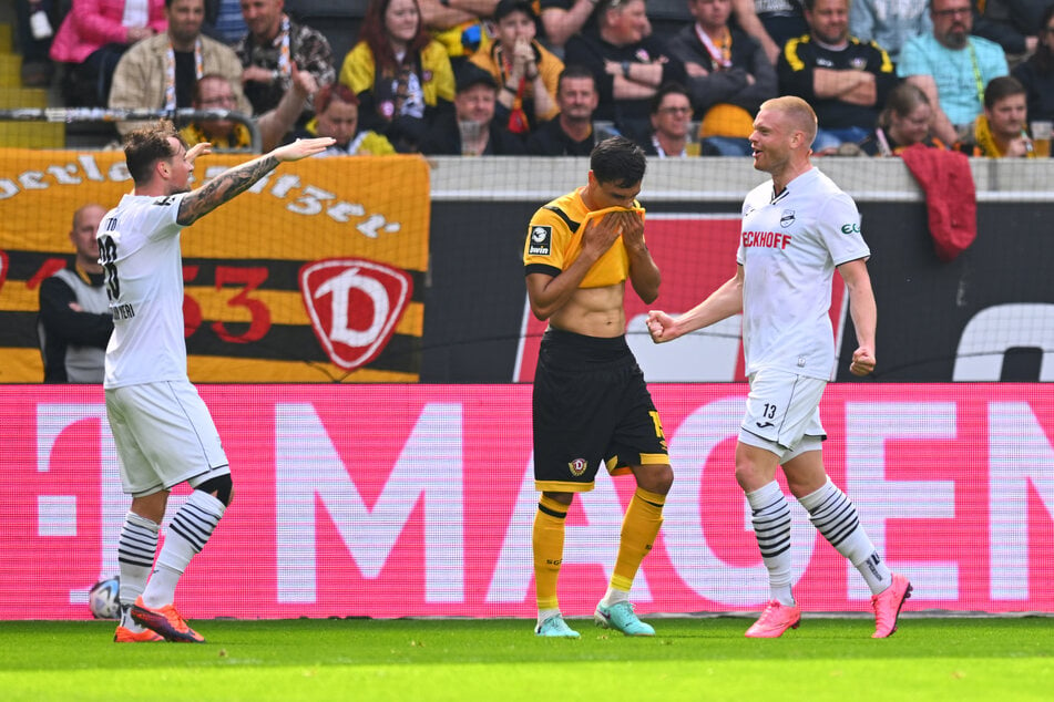 Beim 0:1 blieb seine Seite völlig verwaist: Claudio Kammerknecht (M.).