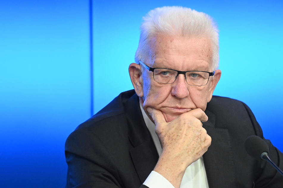 Winfried Kretschmann (73, Bündnis 90/Die Grünen), Ministerpräsident von Baden-Württemberg.