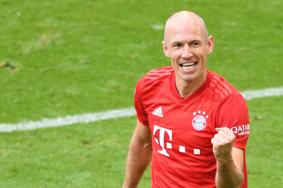 Arjen Robben (36) im Dress des FC Bayern.