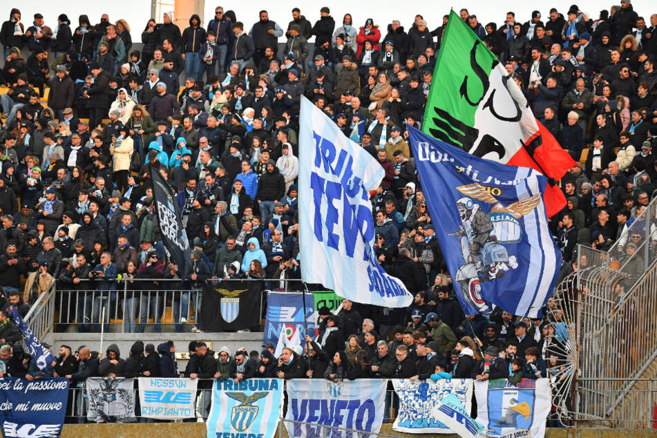 Die mitgereisten Lazio-Fans sorgten für einen Rassismus-Eklat.