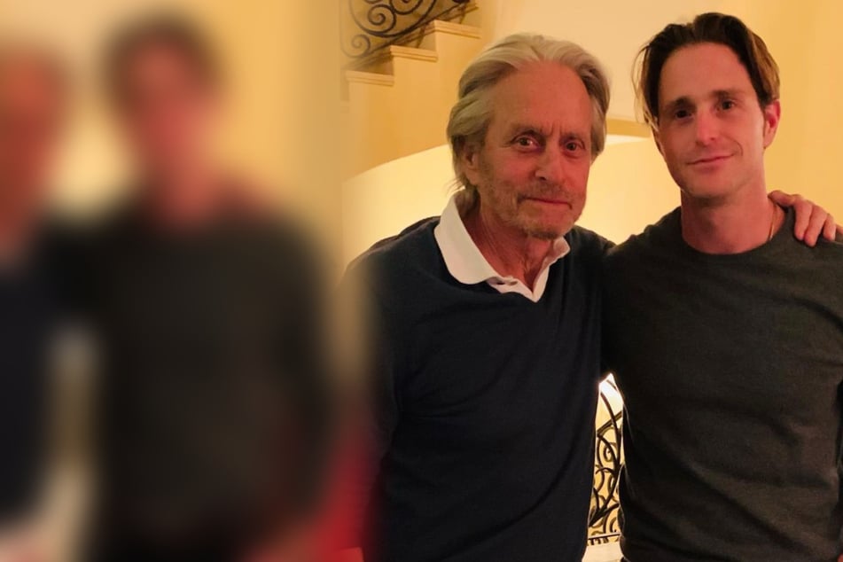 Michael Douglas (76) and his son Cameron Douglas (42) are overjoyed.