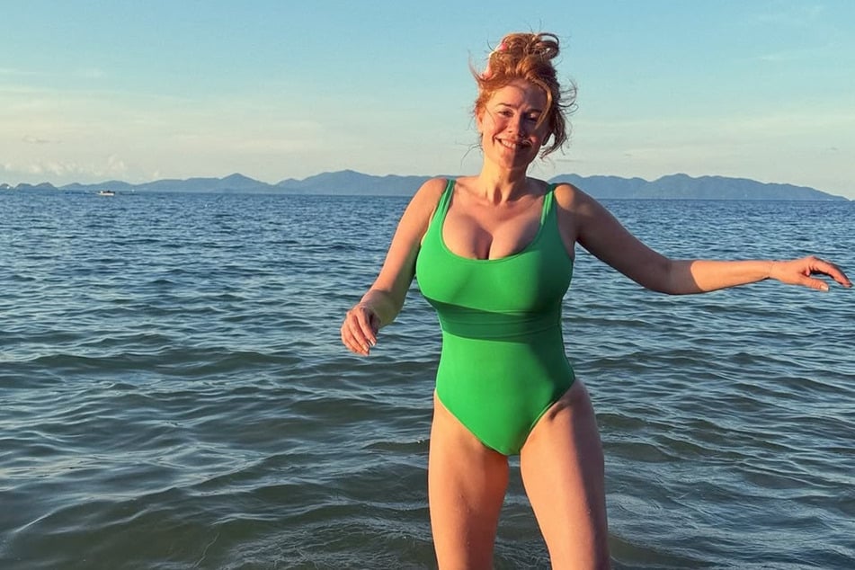 Palina Rojinski (41) betont: "Das ist mein Körper. Ich fühle mich wohl damit."