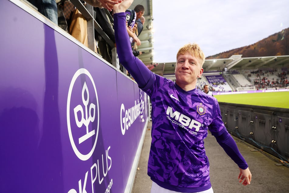 Erik Weinhauer (24) traf in der 96. Minute zum Siegtor.