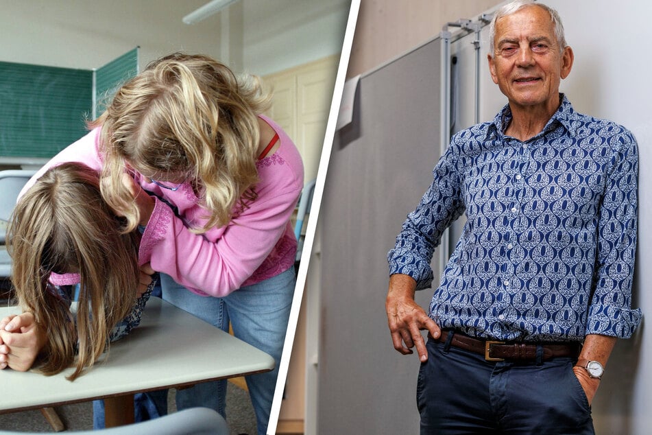 Dresden: Früher war er Radiologe: Michael (74) ist jetzt beim Streit unter Schülern zur Stelle