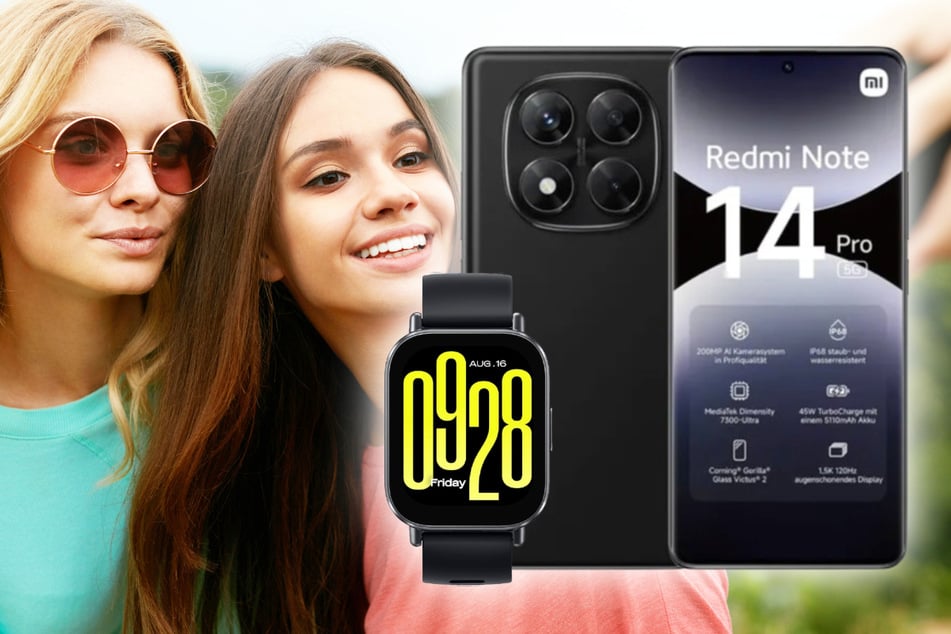 Xiaomi Redmi Note 14 Pro Plus mit Watch 5 Active jetzt stark im Preis gesenkt