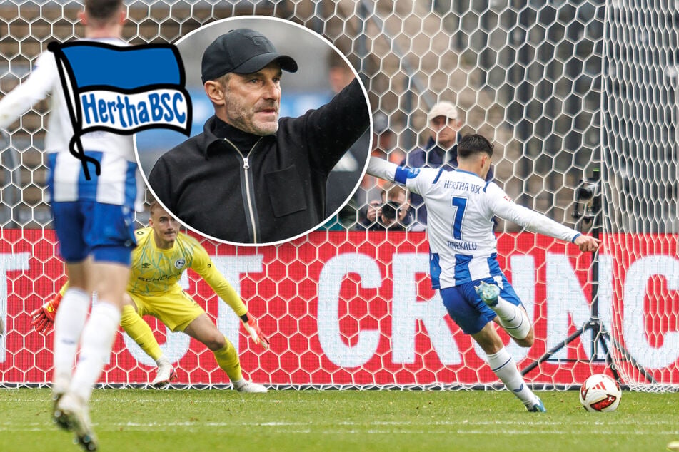 Hertha kann auch Dusel-Sieg: "Elfmeterschießen werden wir noch mal üben"