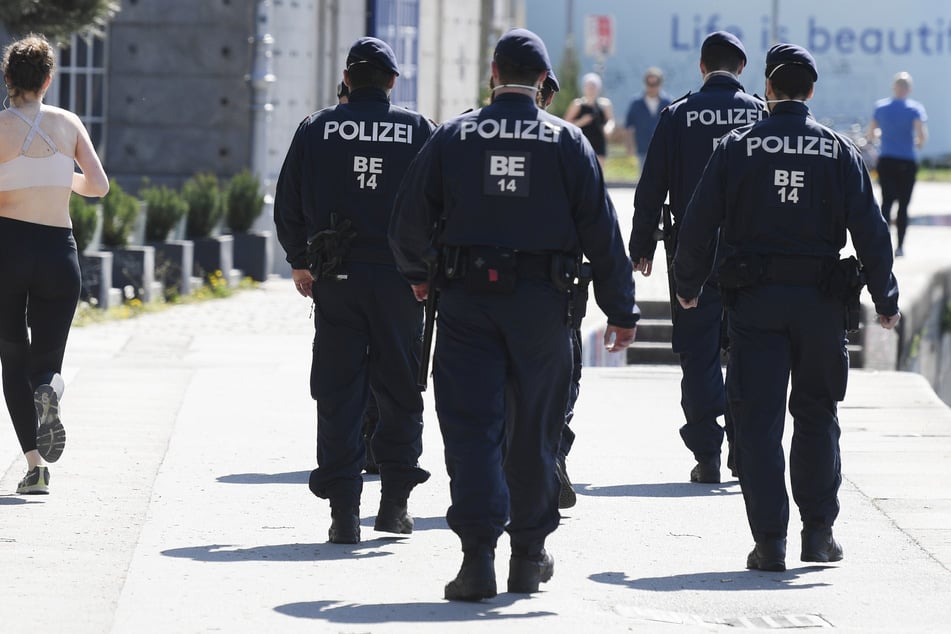 Polizisten in Wien. (Archivbild)