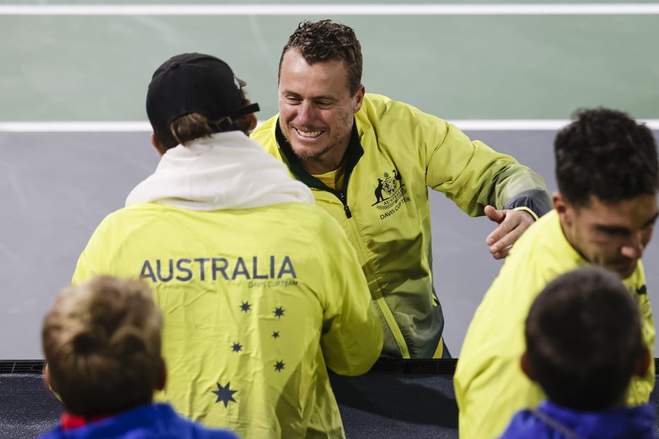 Hatte sich ungebührlich gegenüber einem Dopingkontrolleur verhalten: Ex-Tennis-Star Lleyton Hewitt (44, M.).