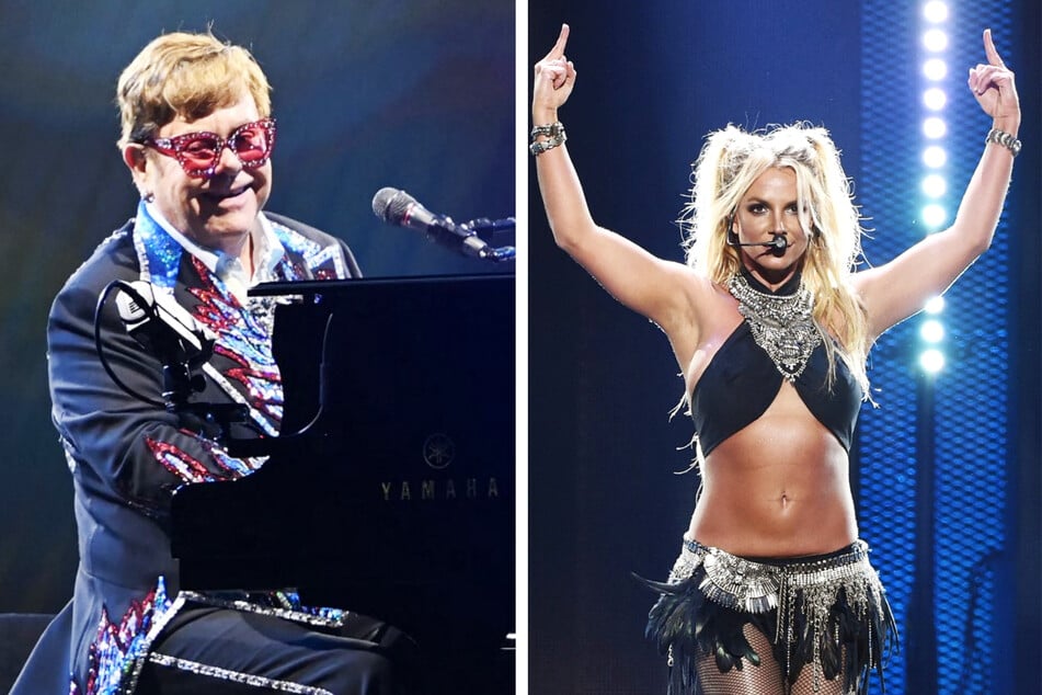 Pop legend Elton John has teamed up with Britney Spears to record a new rendition of his 1971 hit song, Tiny Dancer.
