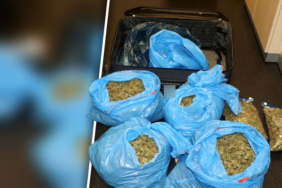 Koffer quillt vor lauter Drogen über: Besitzer in U-Haft