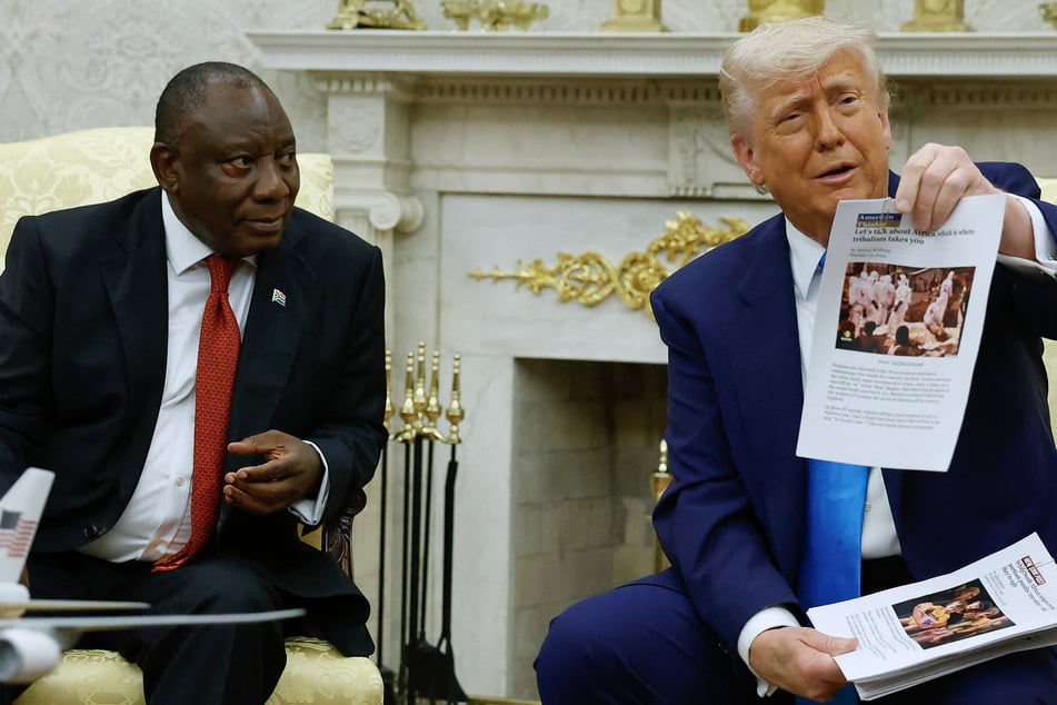 South Africa minister rejects Trump's "white genocide" claim with statistics