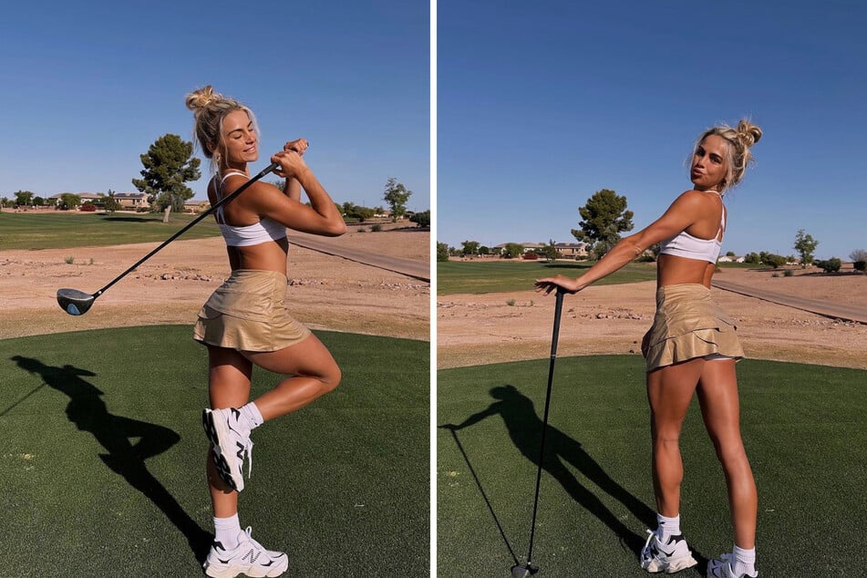 Hanna Cavinder goes viral for spicing up the game of golf!